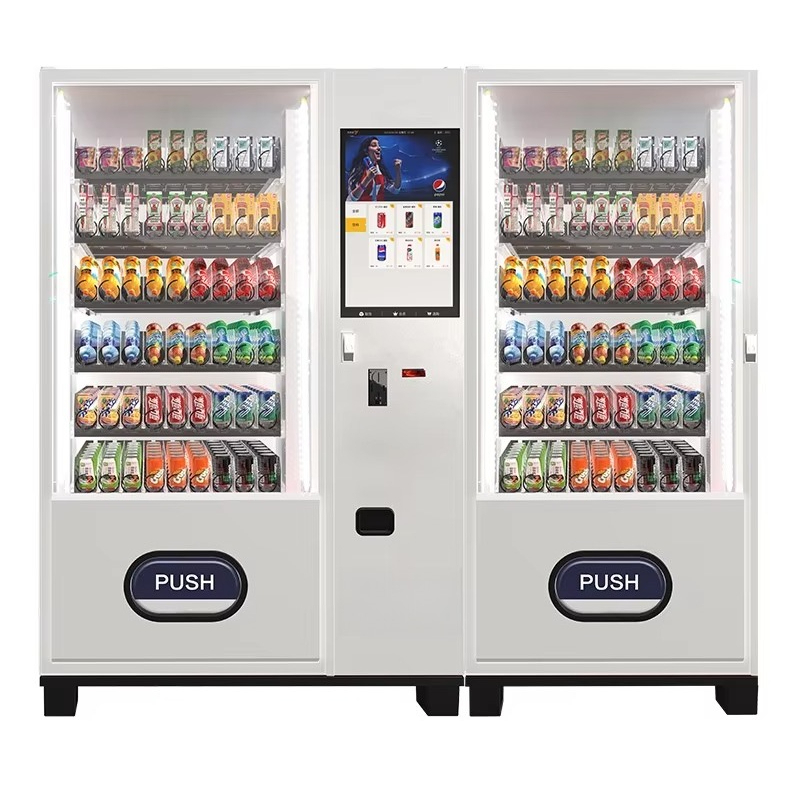 Food Snack - 自動冷蔵飲料販売機スマート飲料スナック食品ディスペンサー商業用小売機器キオスク