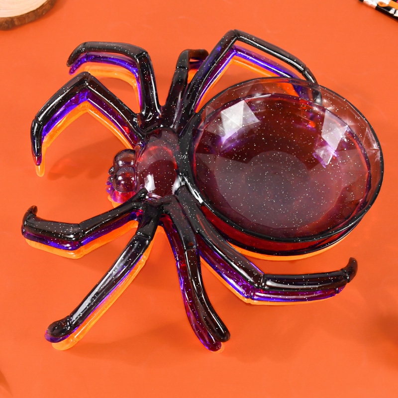 ハロウィンスパイダー型ボウルフルーツプレートフードトレイキャ - Food Snacks Basket のレビューと価格