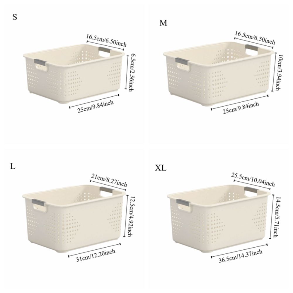 耐久性のあるプラスチック製の収納バスケット 中空デザイン 積 - Food Snacks Basket のレビューと価格