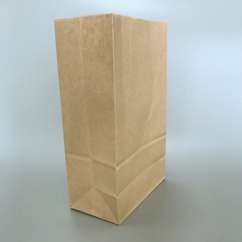 100枚入りクラフト紙食品グレード、上部が開口し底部が拡張可 - Food Snack のレビューと価格