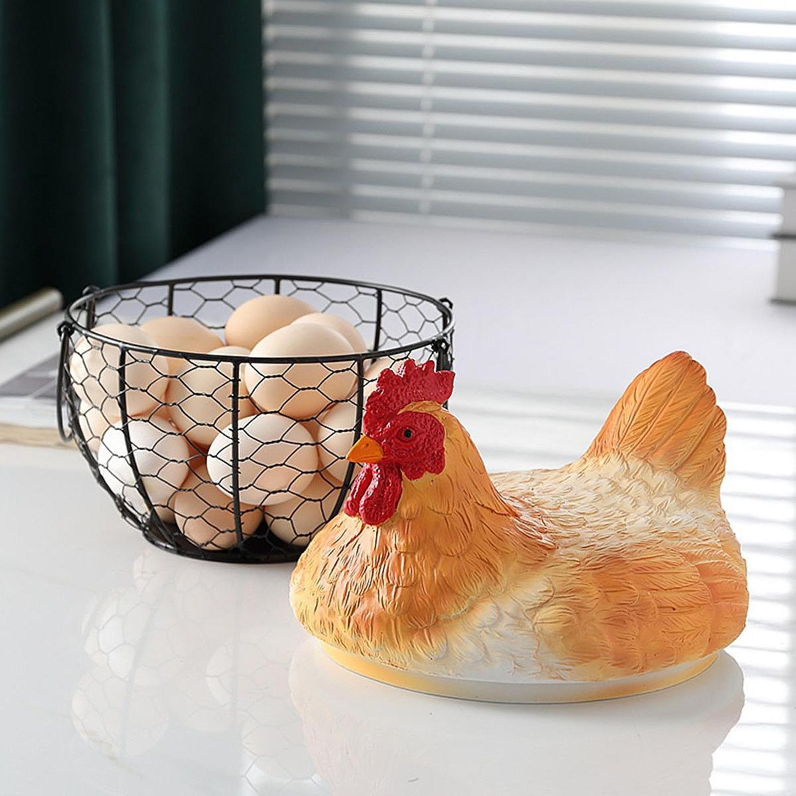 ふた付き卵バスケット,キッチン用品,ポータブル,装飾,クリエ - Food Snacks Basket のレビューと価格