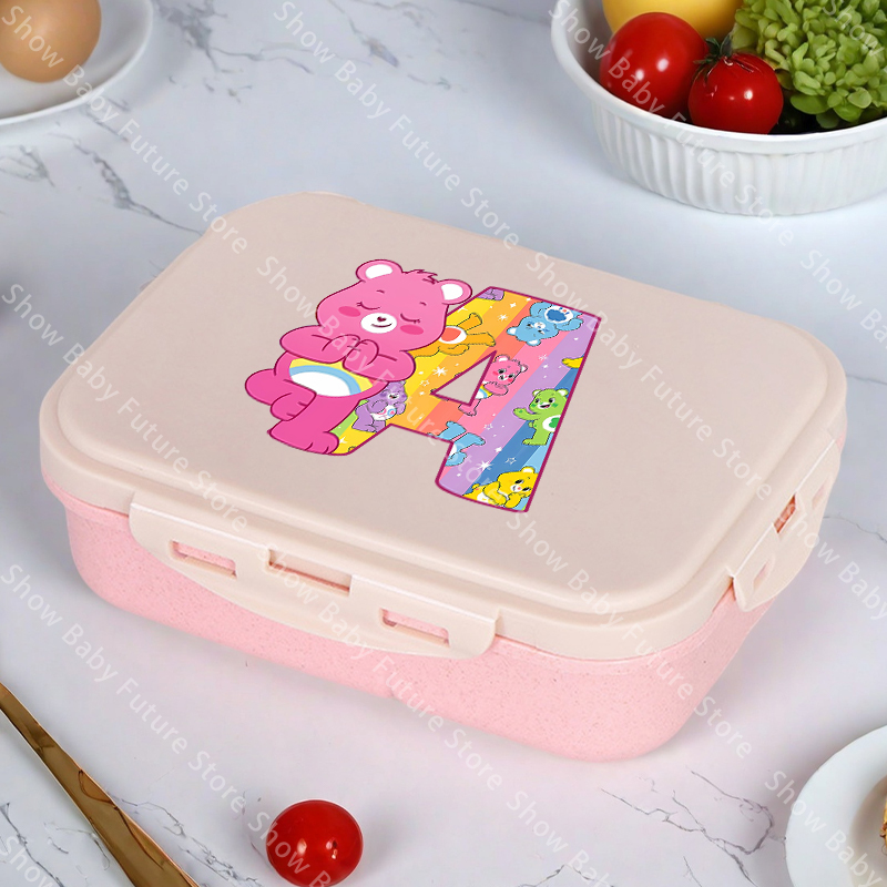 かわいいケアベアーズランチボックス、ポータブルアニメ文字A- - Food Z のレビューと価格