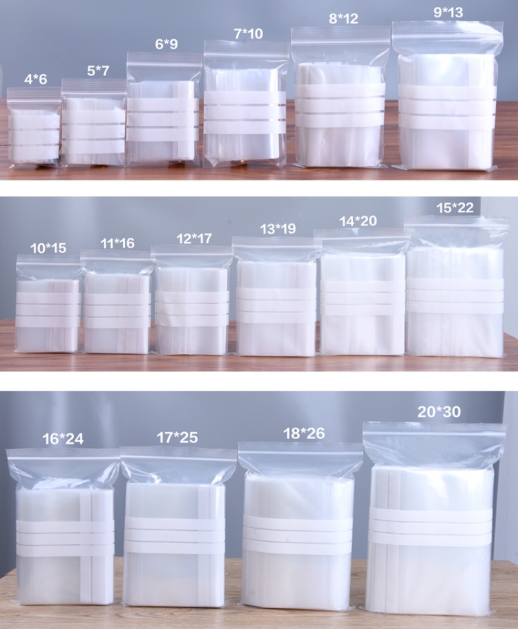 200枚入りPE透明プラスチック製ジップロック包装袋DIYロ - Food Snacks For School のレビューと価格