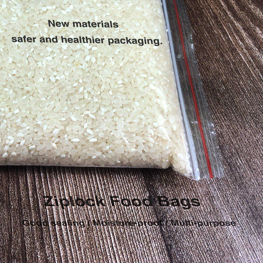 100 ピース/パック再密封可能なジップロックバッグセルフシ - Food Z のレビューと価格