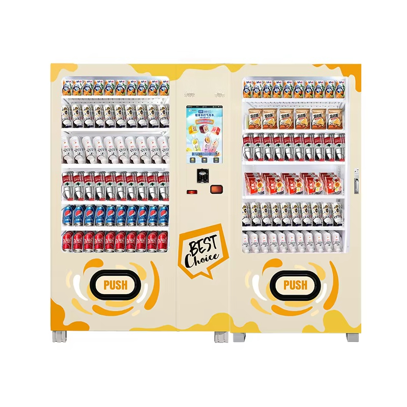 自動冷蔵飲料販売機スマート飲料スナック食品ディスペンサー商業 - Food Snack のレビューと価格