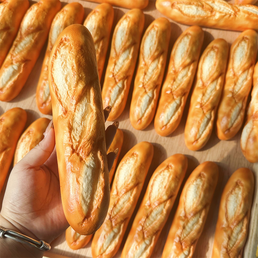 ソフトフードバゲットセリスモデル人工スナック塩ブランチホイー - Food Snacks Order のレビューと価格