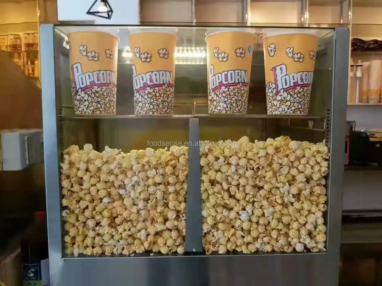 業務用ポップコーン保温キャビネット ステンレス製スナックフー - Food Snack のレビューと価格